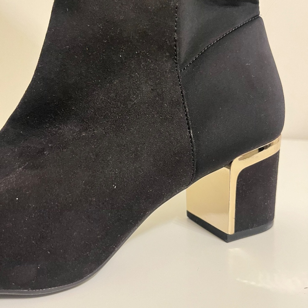DKNY Knee High Suede Boots - Picture 5 of 7